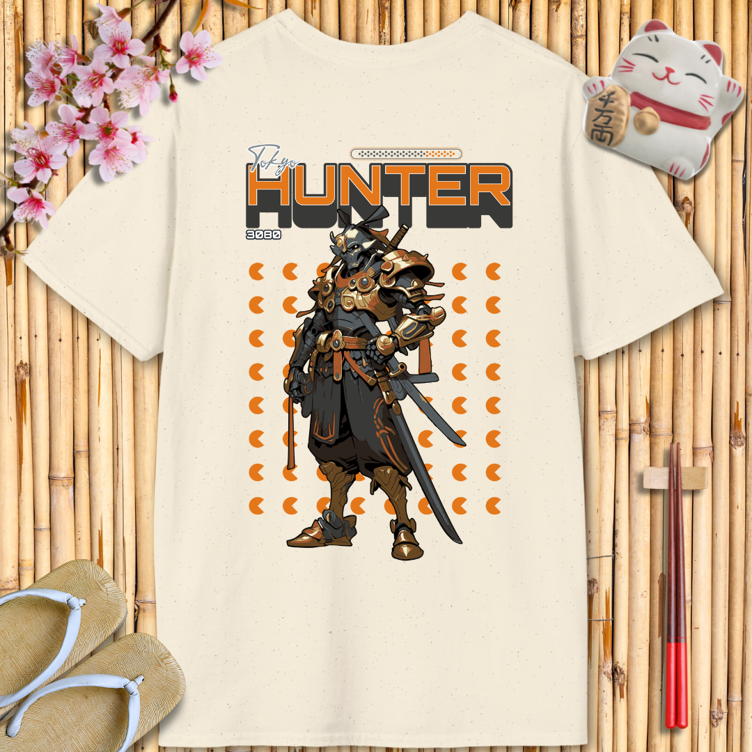 Tokyo Hunter Orange Back Unisex Softstyle T-Shirt