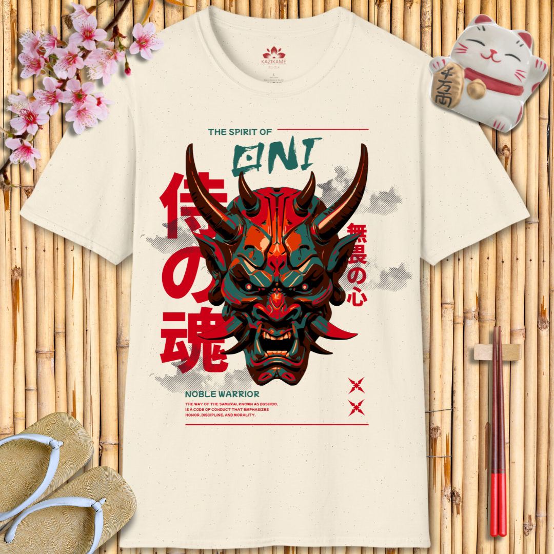 Oni Red Unisex Softstyle T-Shirt