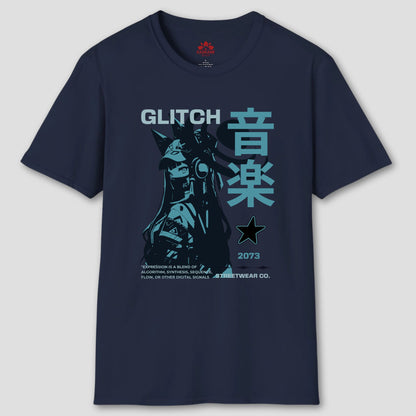 Glitch Blue T-Shirt