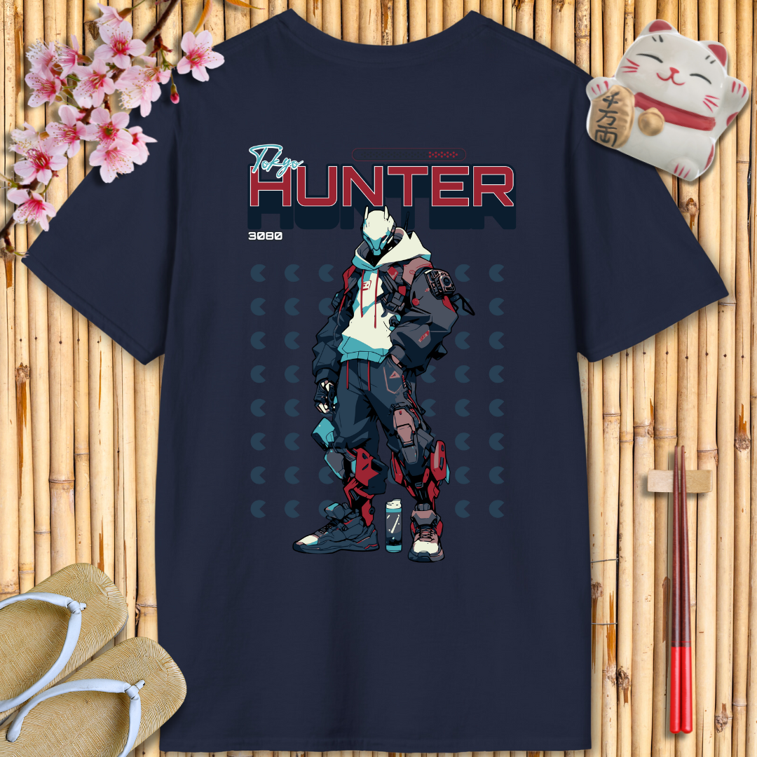 Tokyo Hunter Red Back Unisex Softstyle T-Shirt