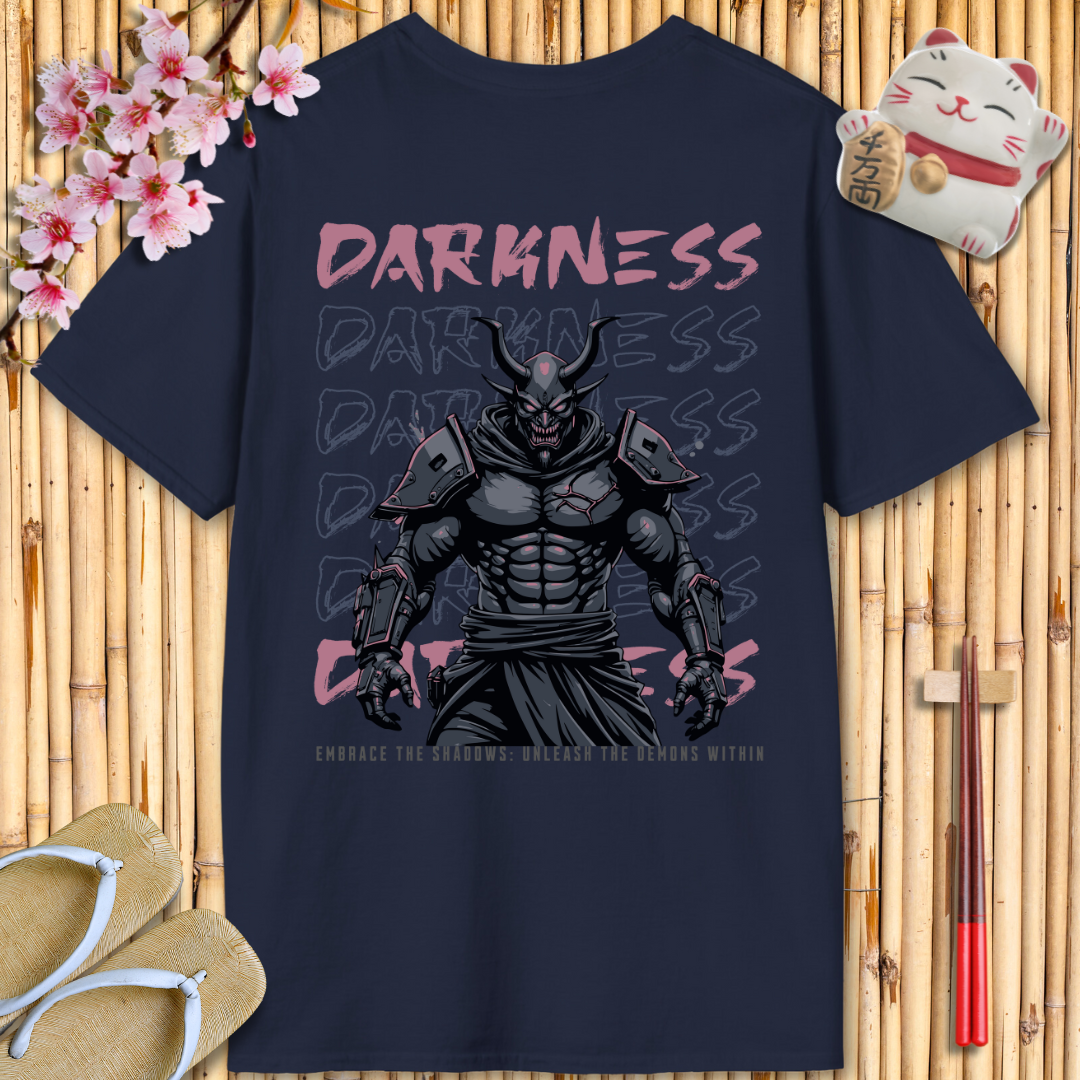 Darkness Pink Back Unisex Softstyle T-Shirt