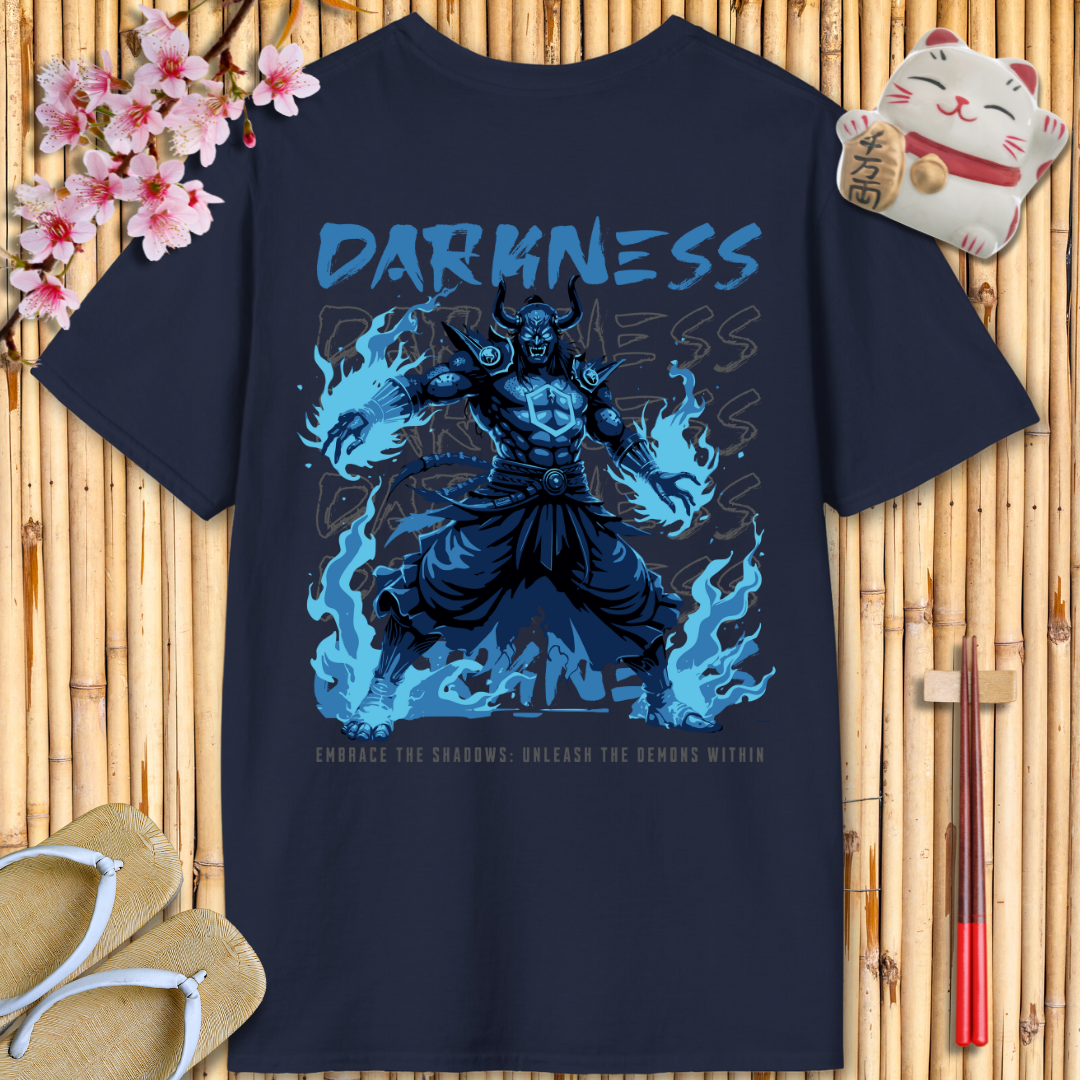 Darkness Blue Back Unisex Softstyle T-Shirt