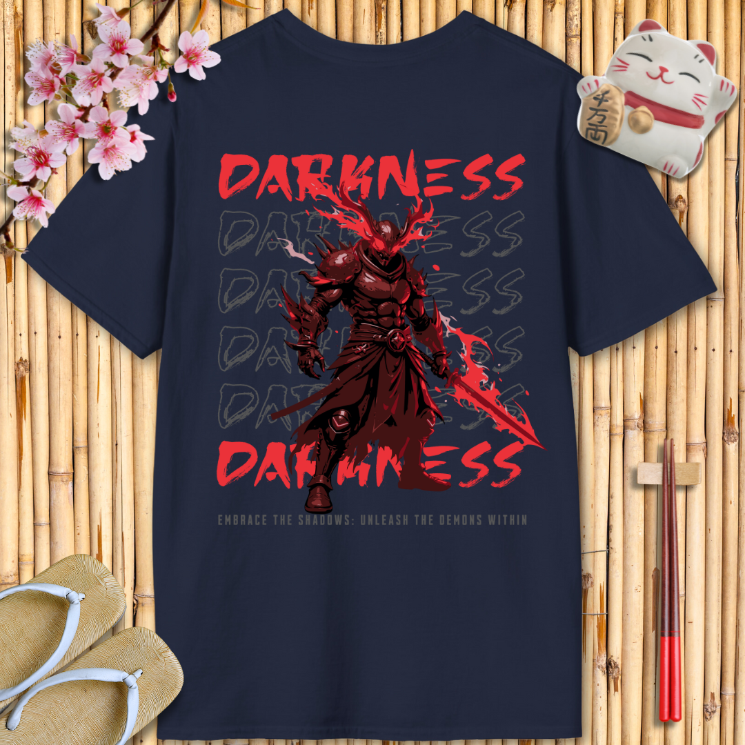 Darkness Red Back Unisex Softstyle T-Shirt