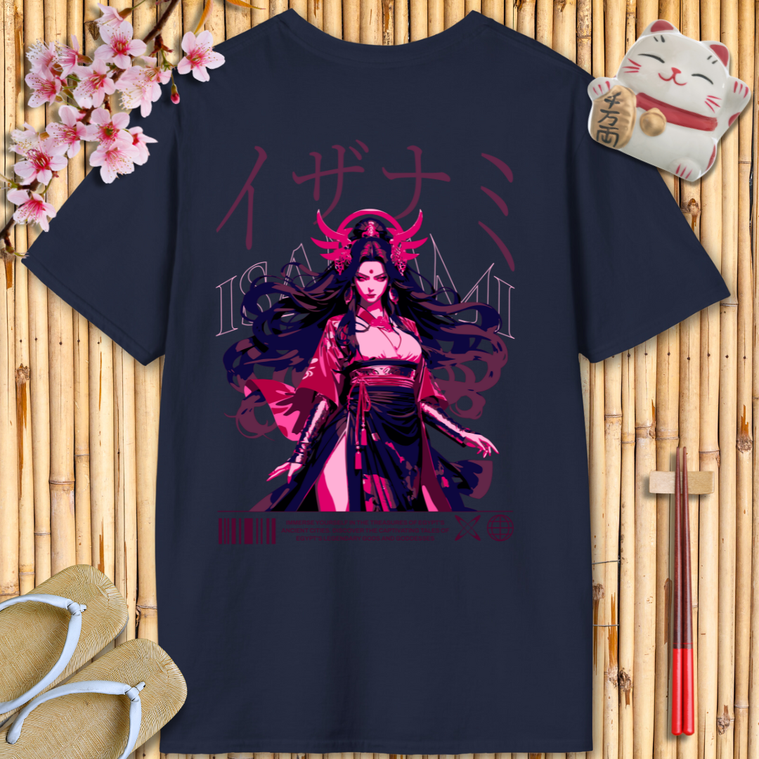 Japanese God Pink Back Unisex Softstyle T-Shirt