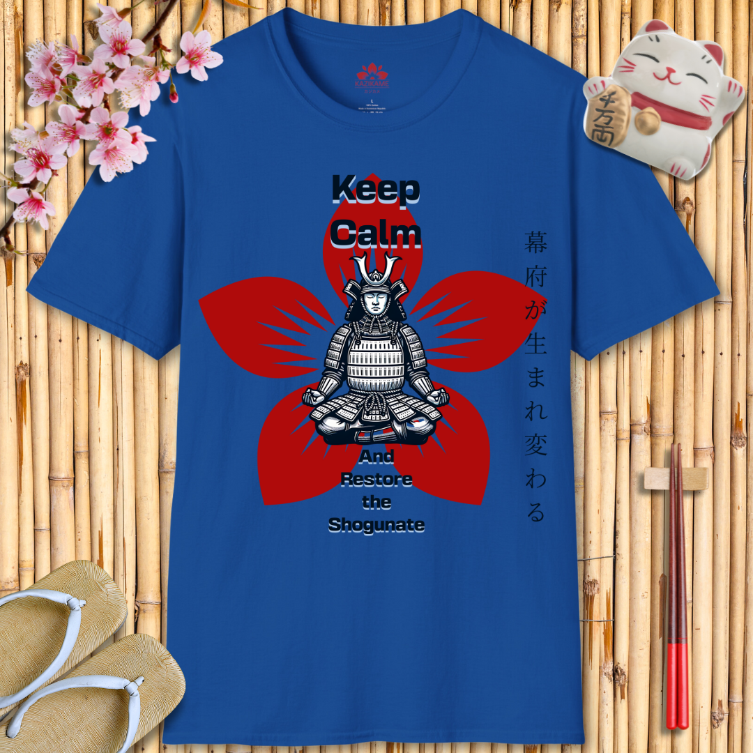 Keep Calm and Restore the Shogunate Unisex Softstyle T-Shirt