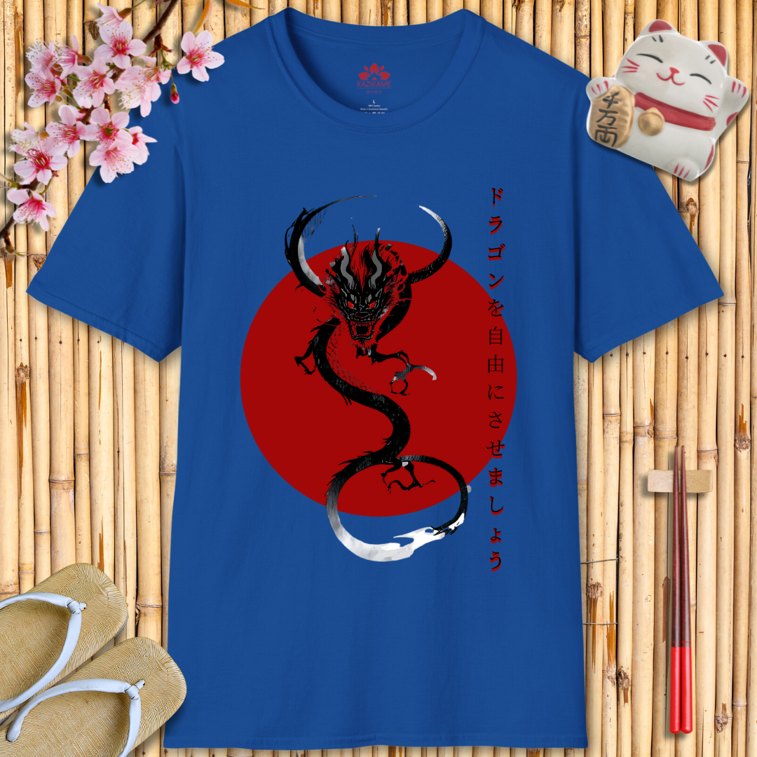 Traditional Dragon Unisex Softstyle T-Shirt