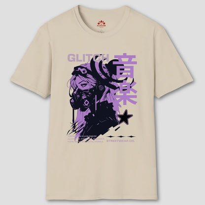 Glitch Purple T-Shirt