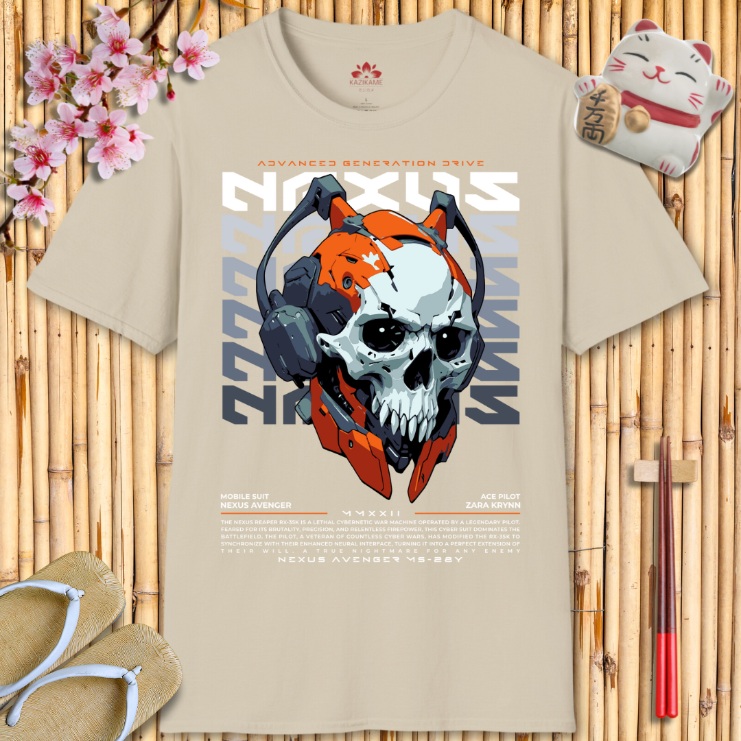 Nexus Orange Unisex Softstyle T-Shirt