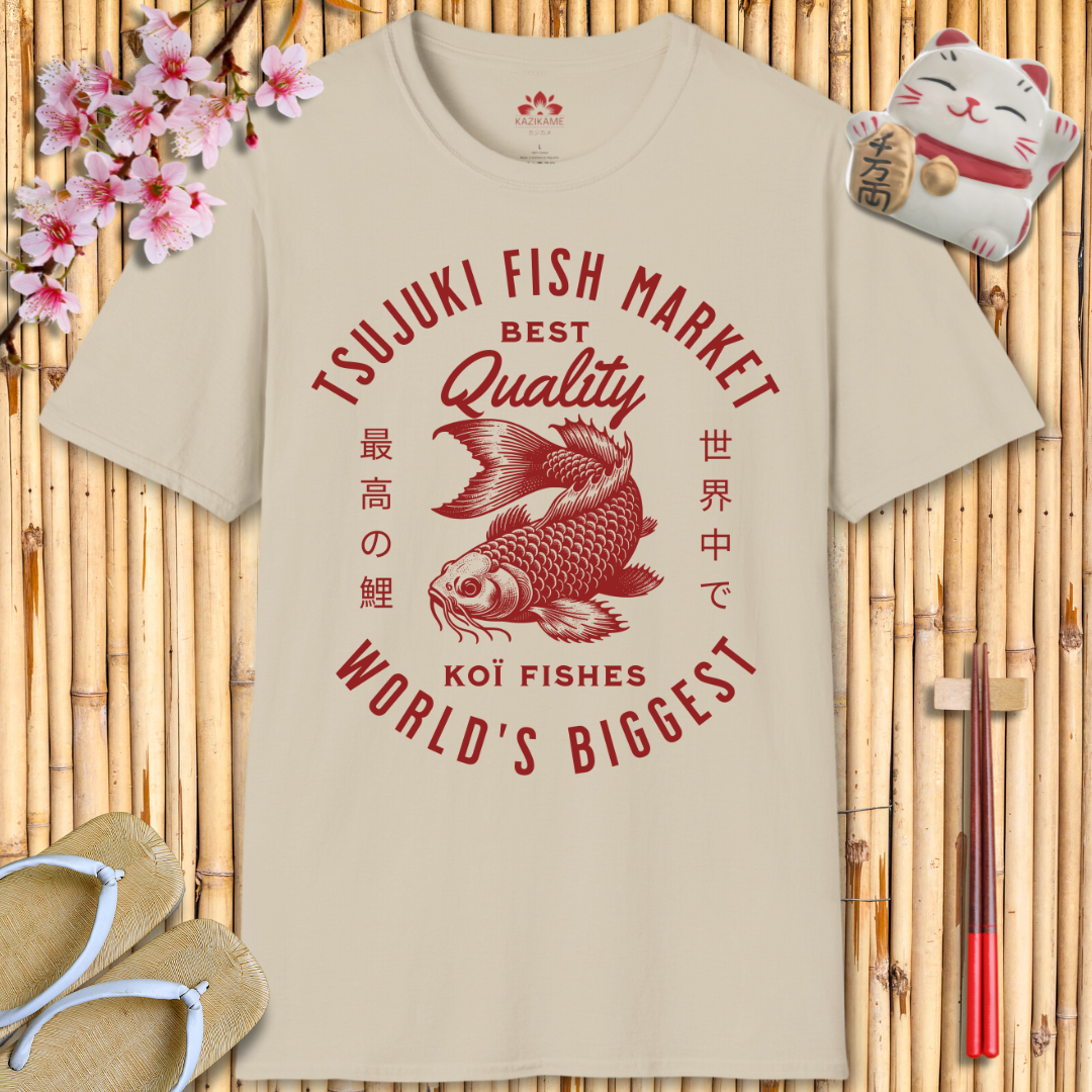 Tsujuki Fish Market Unisex Softstyle T-Shirt