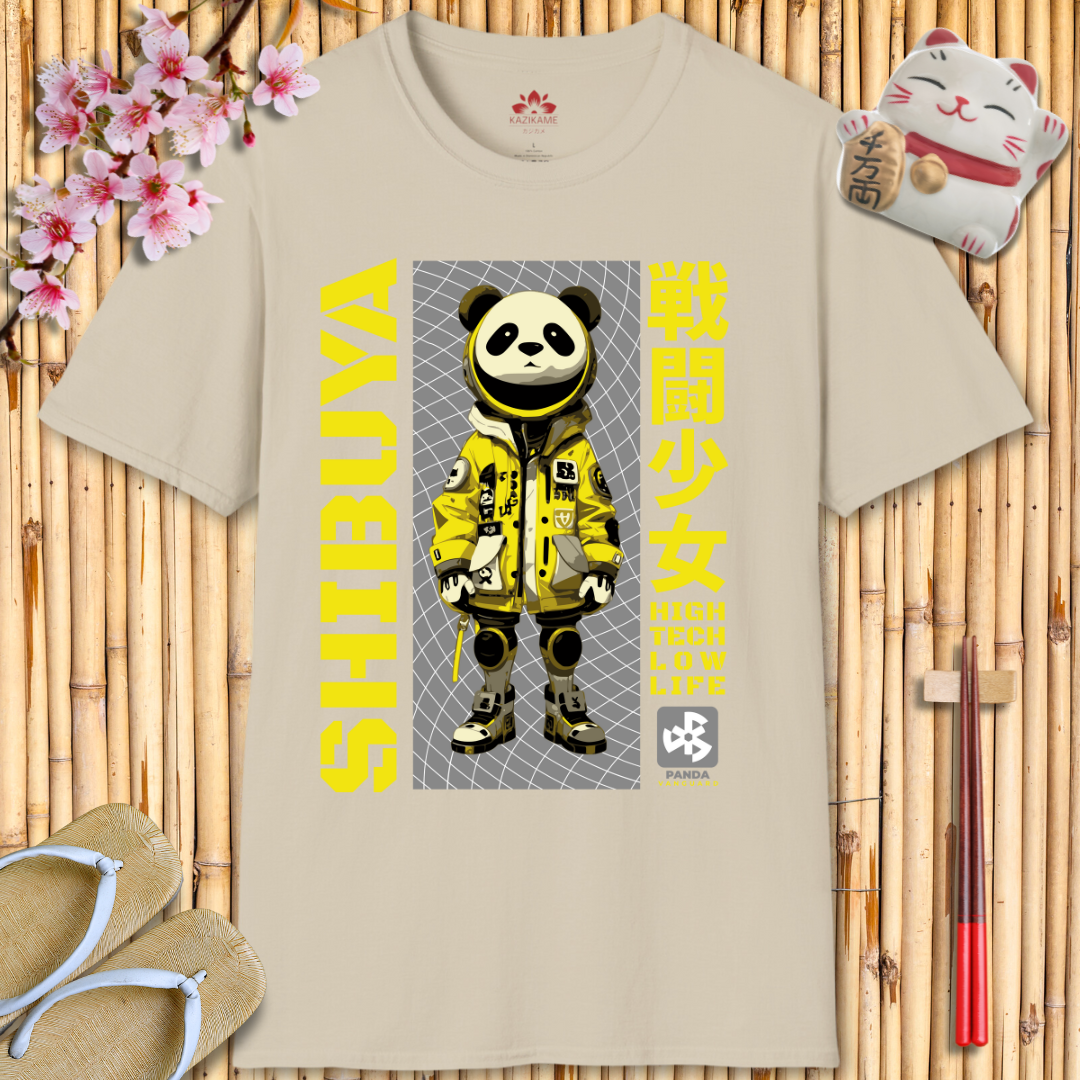 Shibuya Yellow Unisex Softstyle T-Shirt