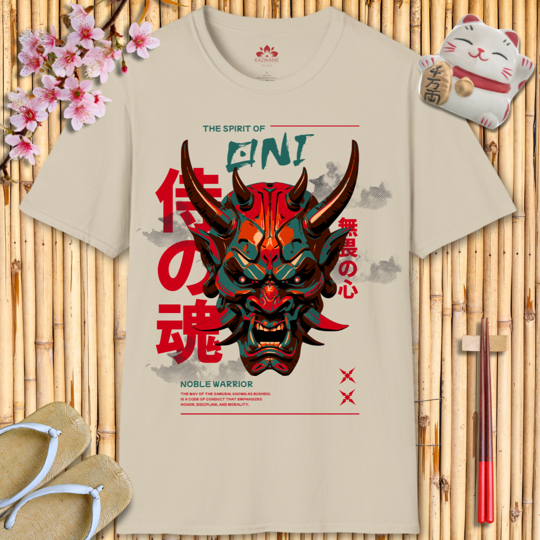 Oni Red Unisex Softstyle T-Shirt