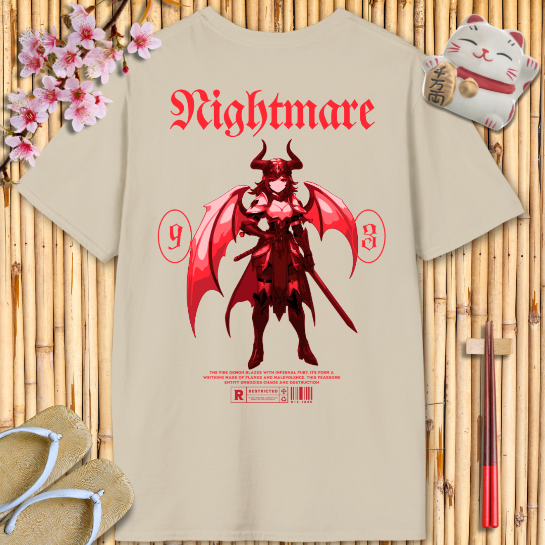 Nightmare Red Unisex Softstyle T-Shirt