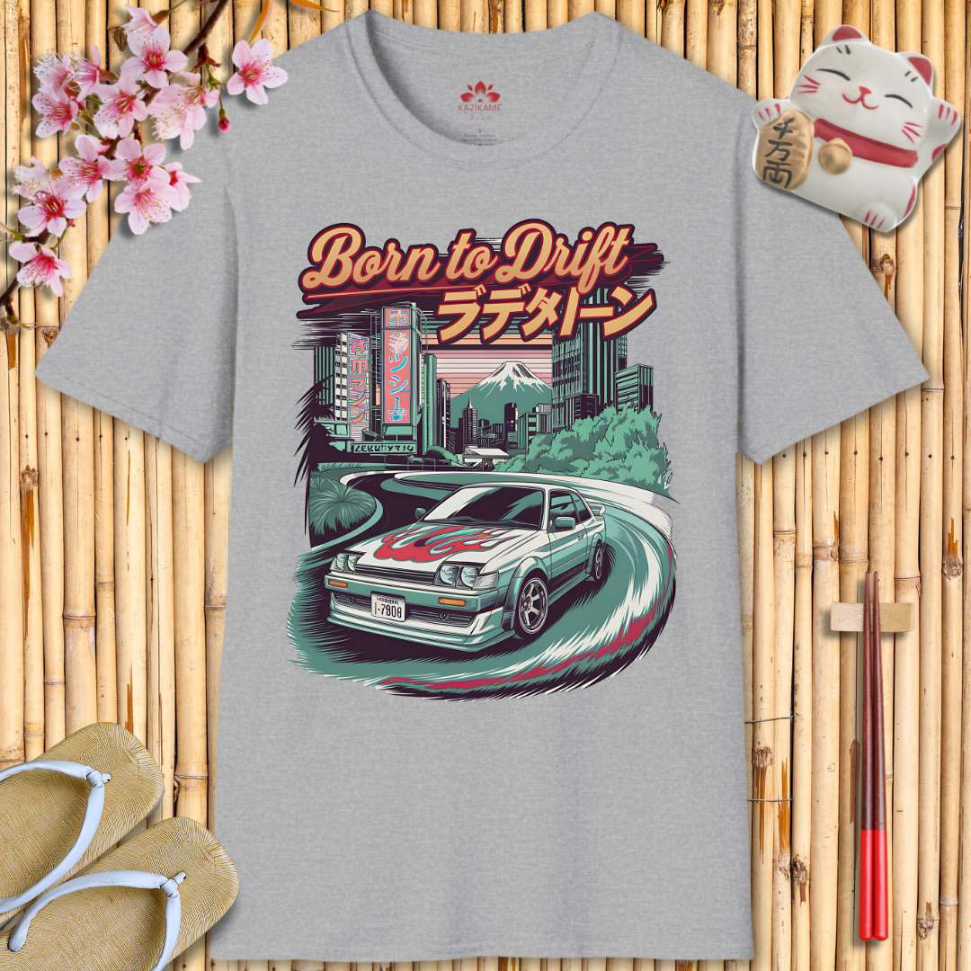 Born to Drift Unisex Softstyle T-Shirt