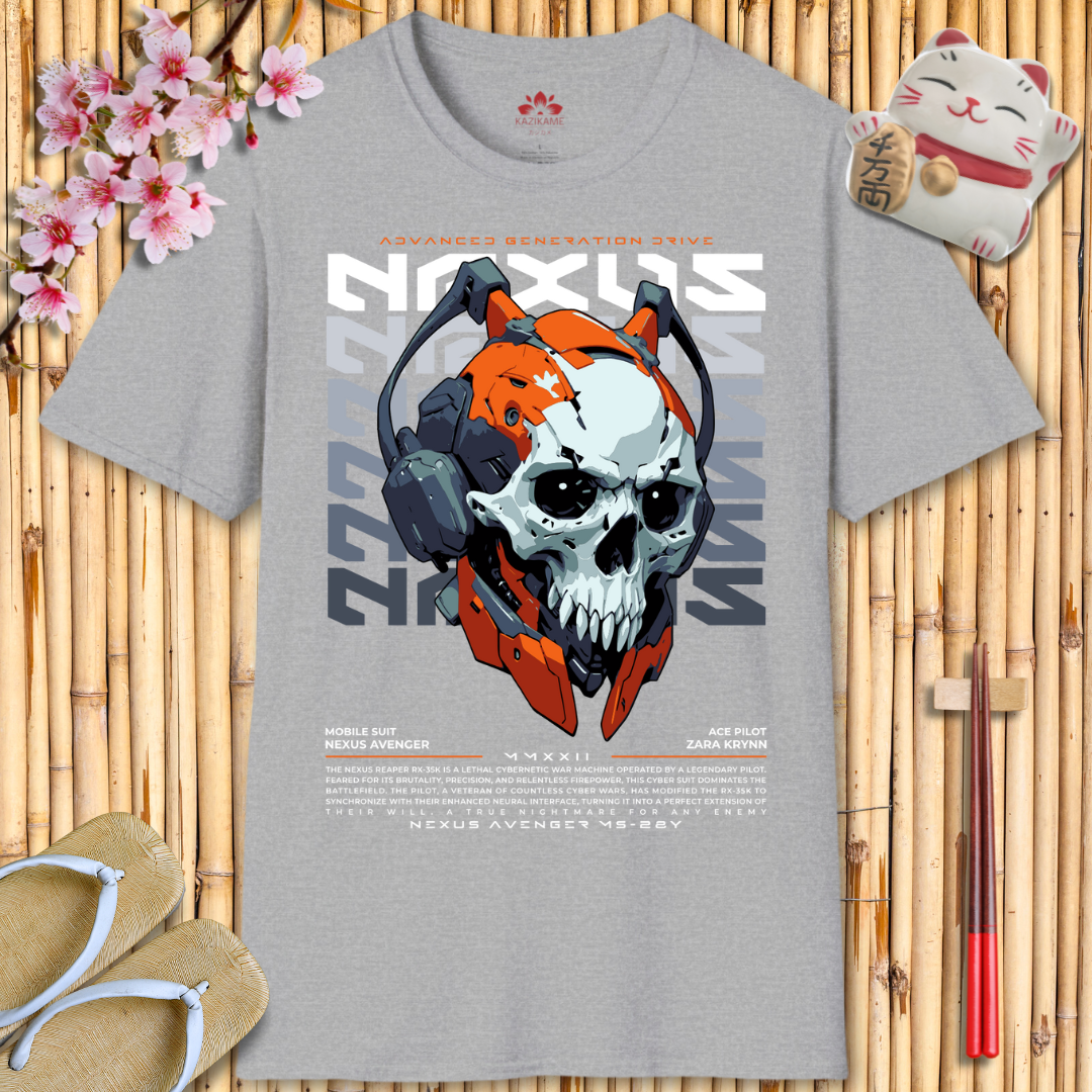 Nexus Orange Unisex Softstyle T-Shirt