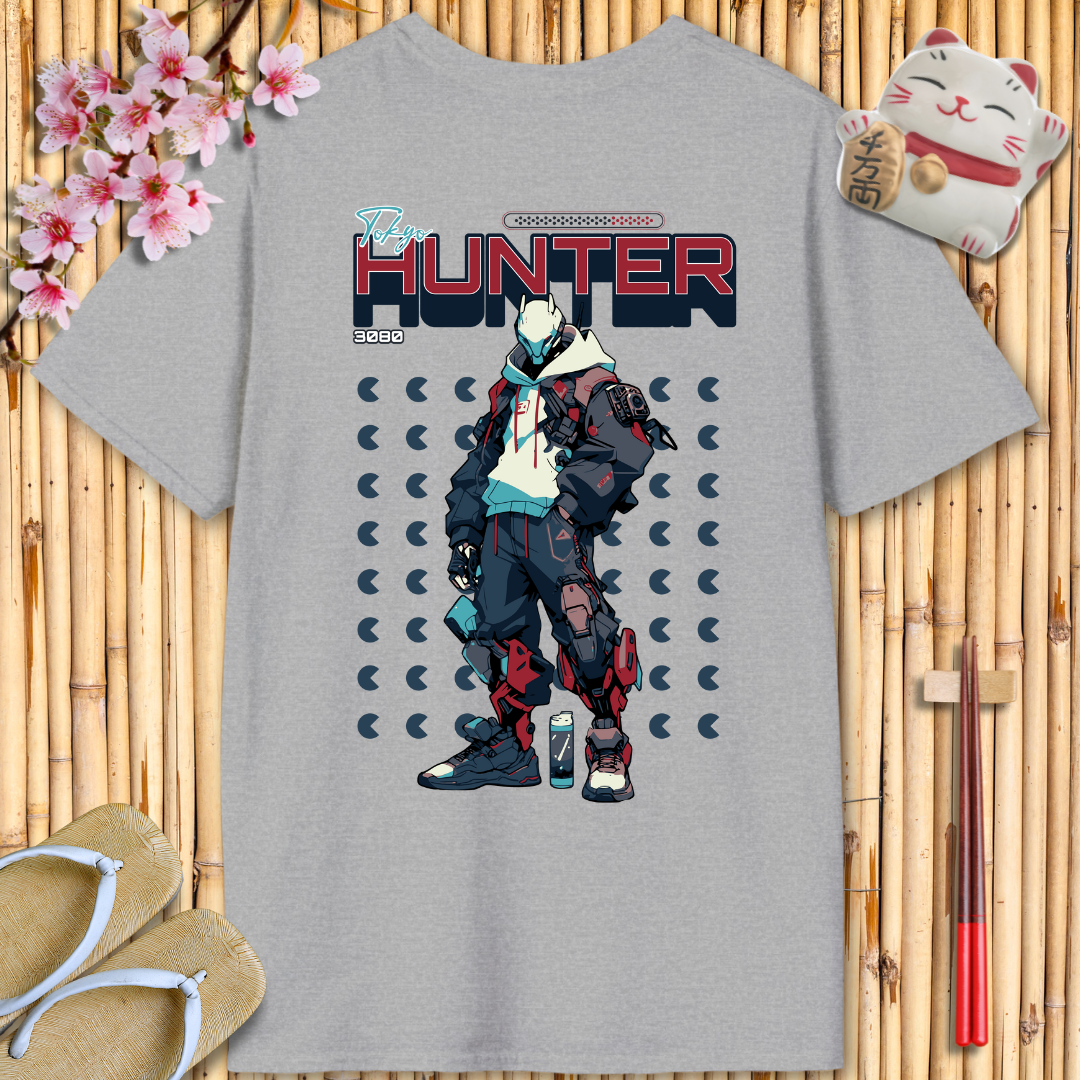 Tokyo Hunter Red Back Unisex Softstyle T-Shirt