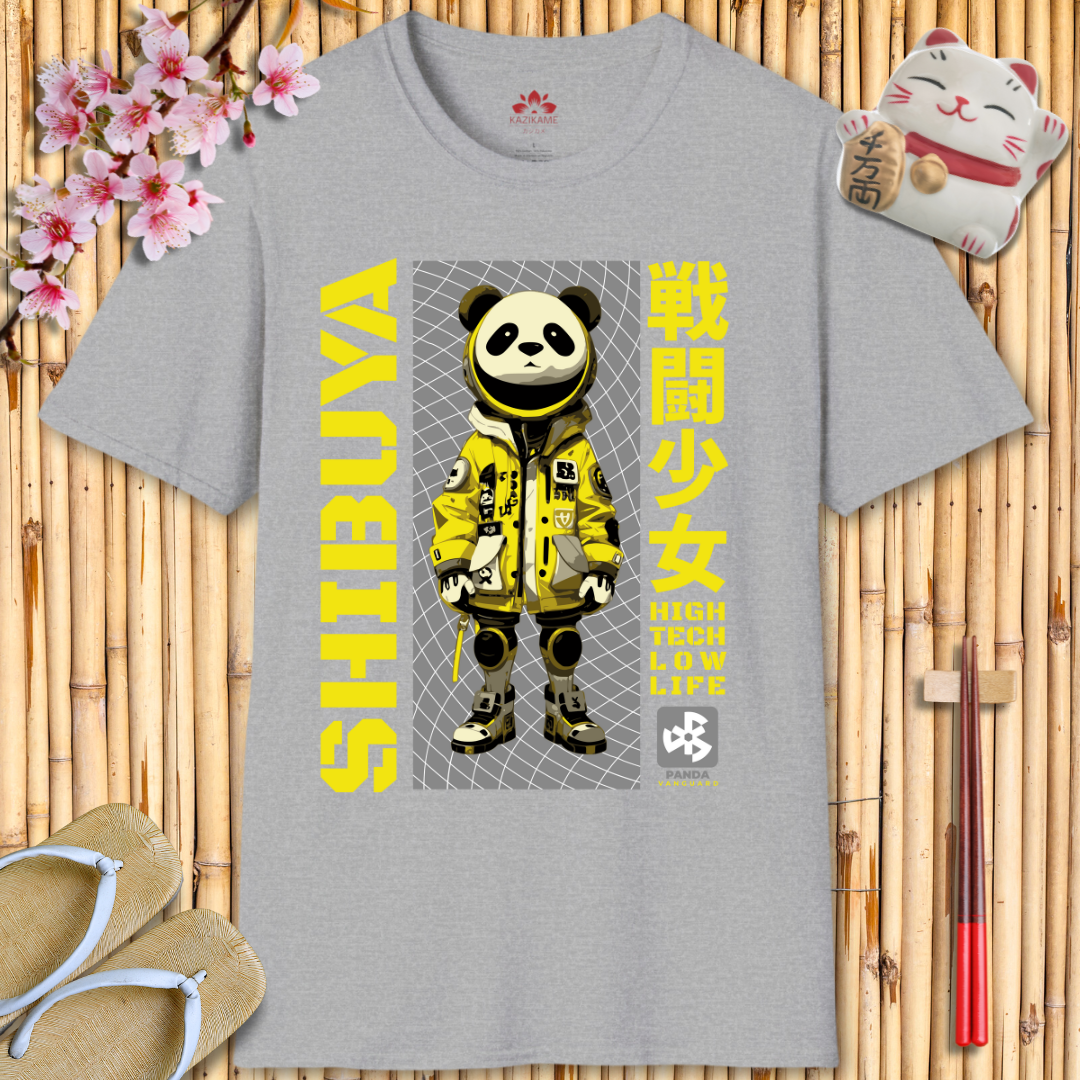 Shibuya Yellow Unisex Softstyle T-Shirt