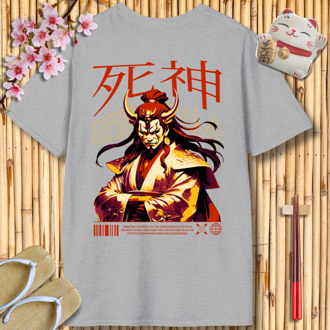 Japanese God Red Back Unisex Softstyle T-Shirt