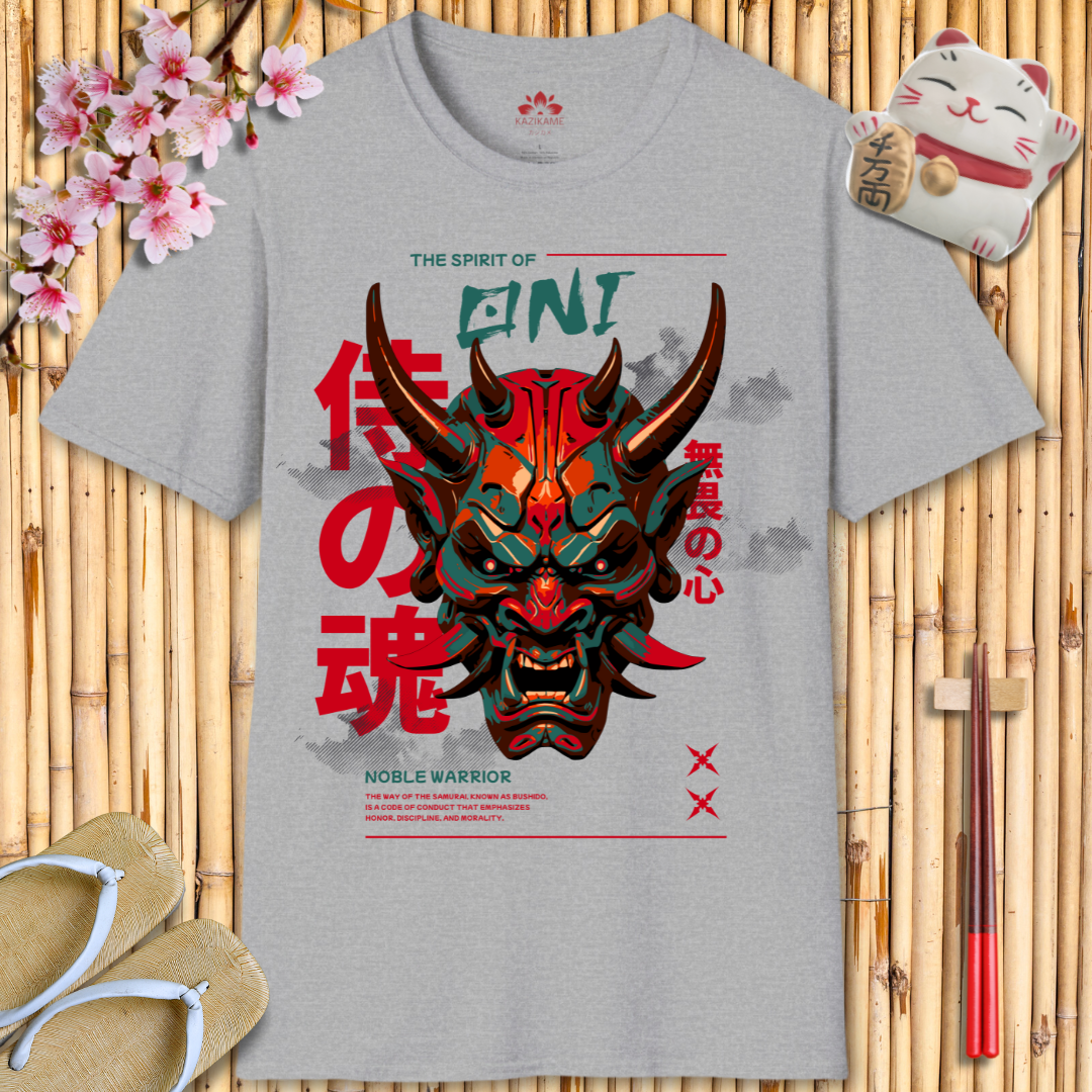 Oni Red Unisex Softstyle T-Shirt