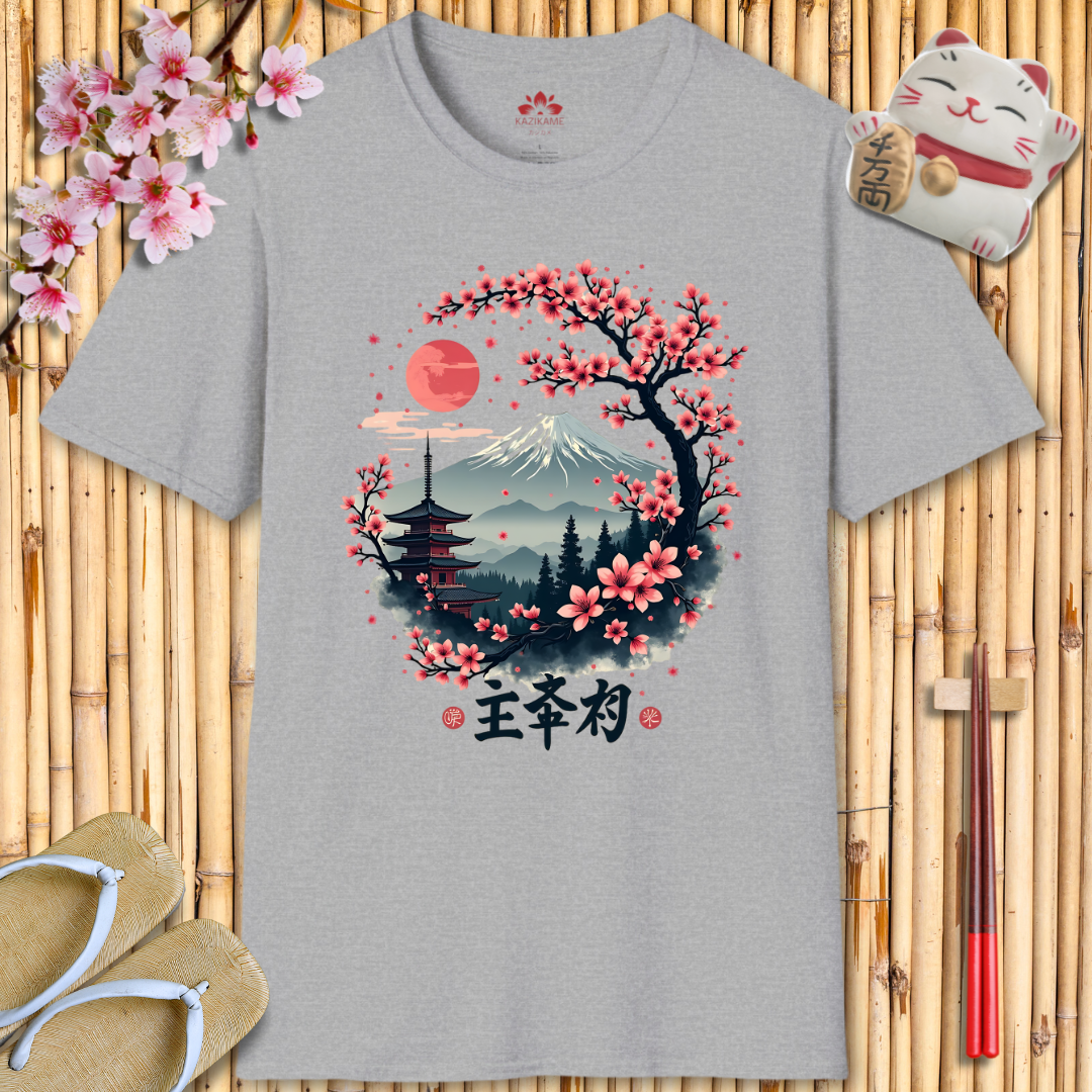 Serene Fuji Unisex Softstyle T-Shirt