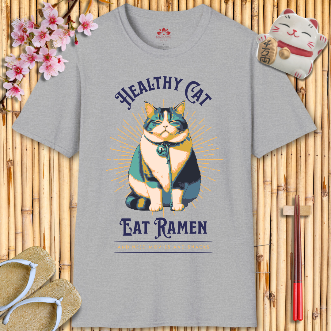 Healthy cat Unisex Softstyle T-Shirt