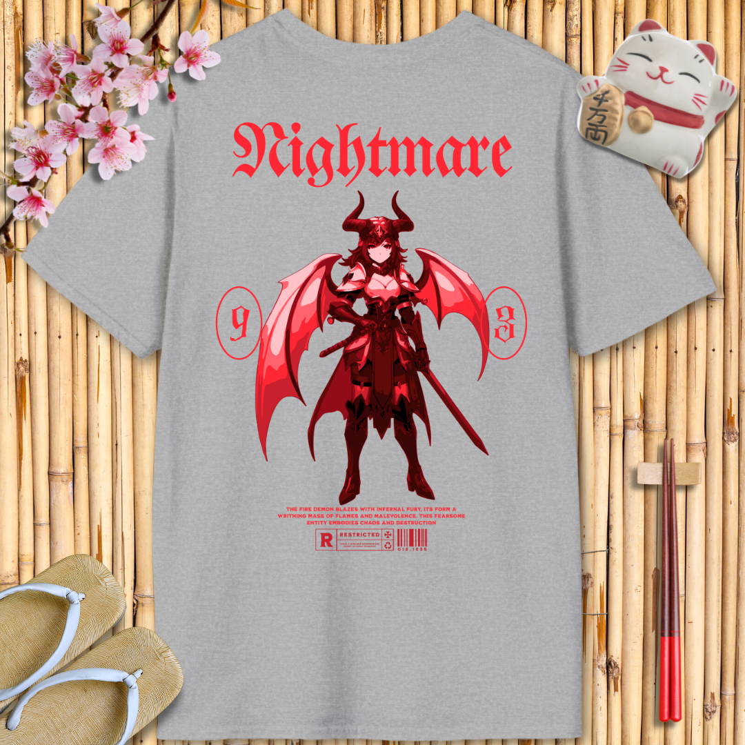 Nightmare Red Unisex Softstyle T-Shirt