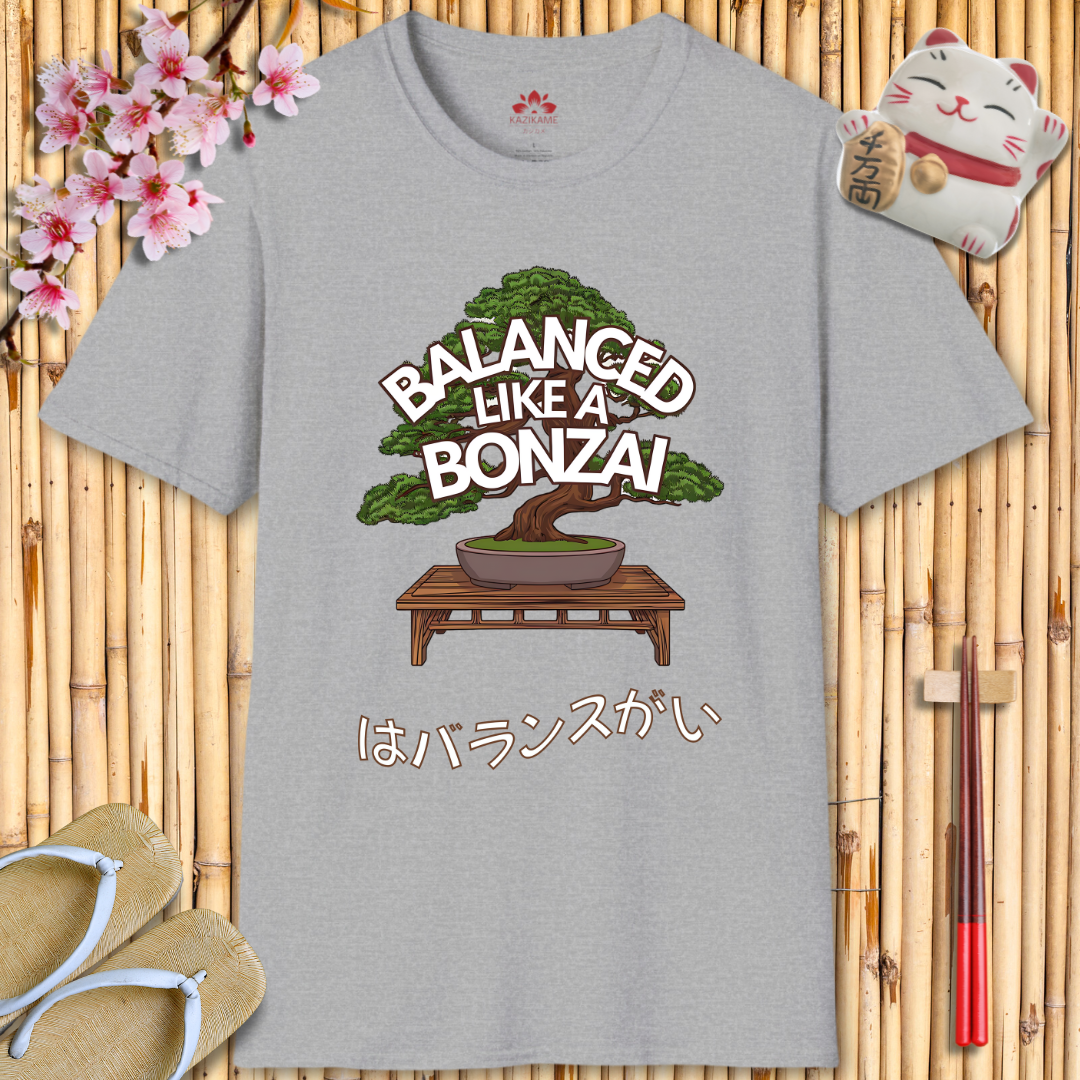 Balanced like a Bonzai Unisex Softstyle T-Shirt