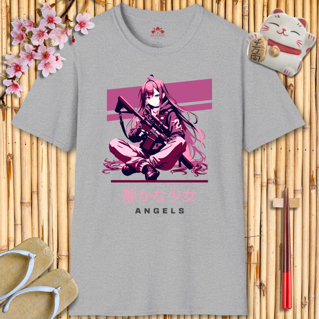 Angels Pink Unisex Softstyle T-Shirt