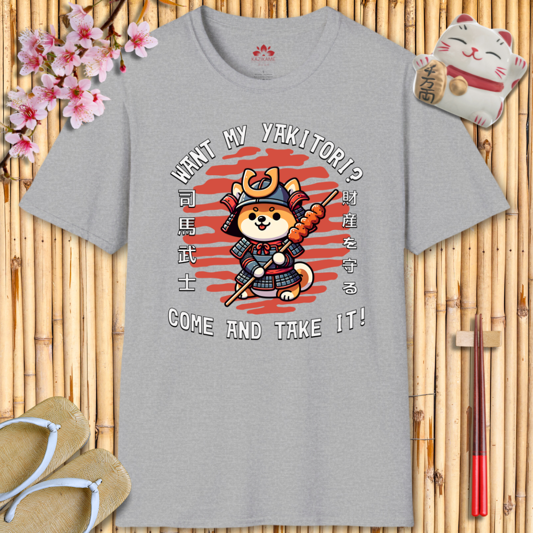 Samuraï Paws Unisex Softstyle T-Shirt