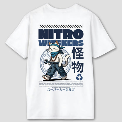 Nitro Whiskers Blue T-Shirt