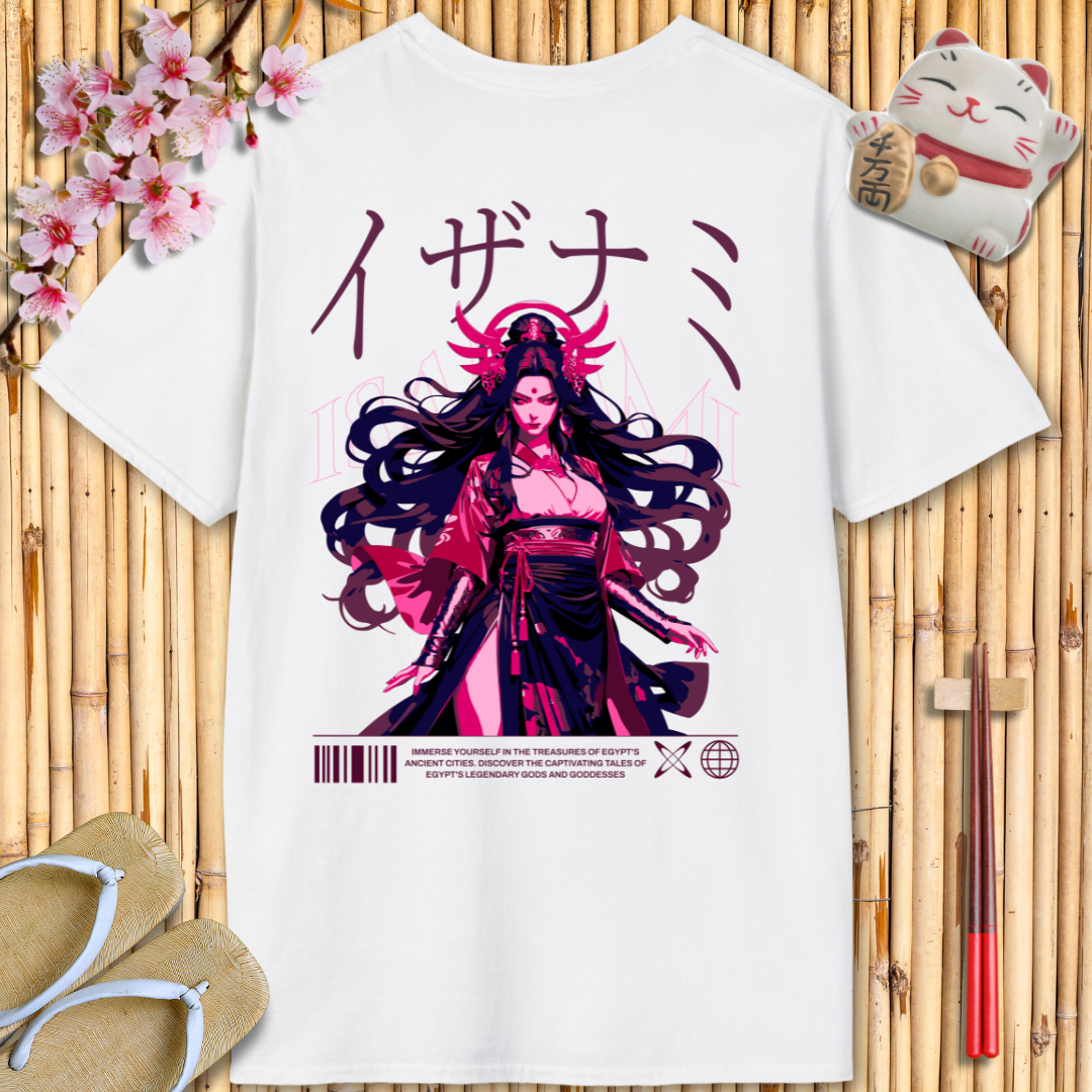 Japanese God Pink Back Unisex Softstyle T-Shirt