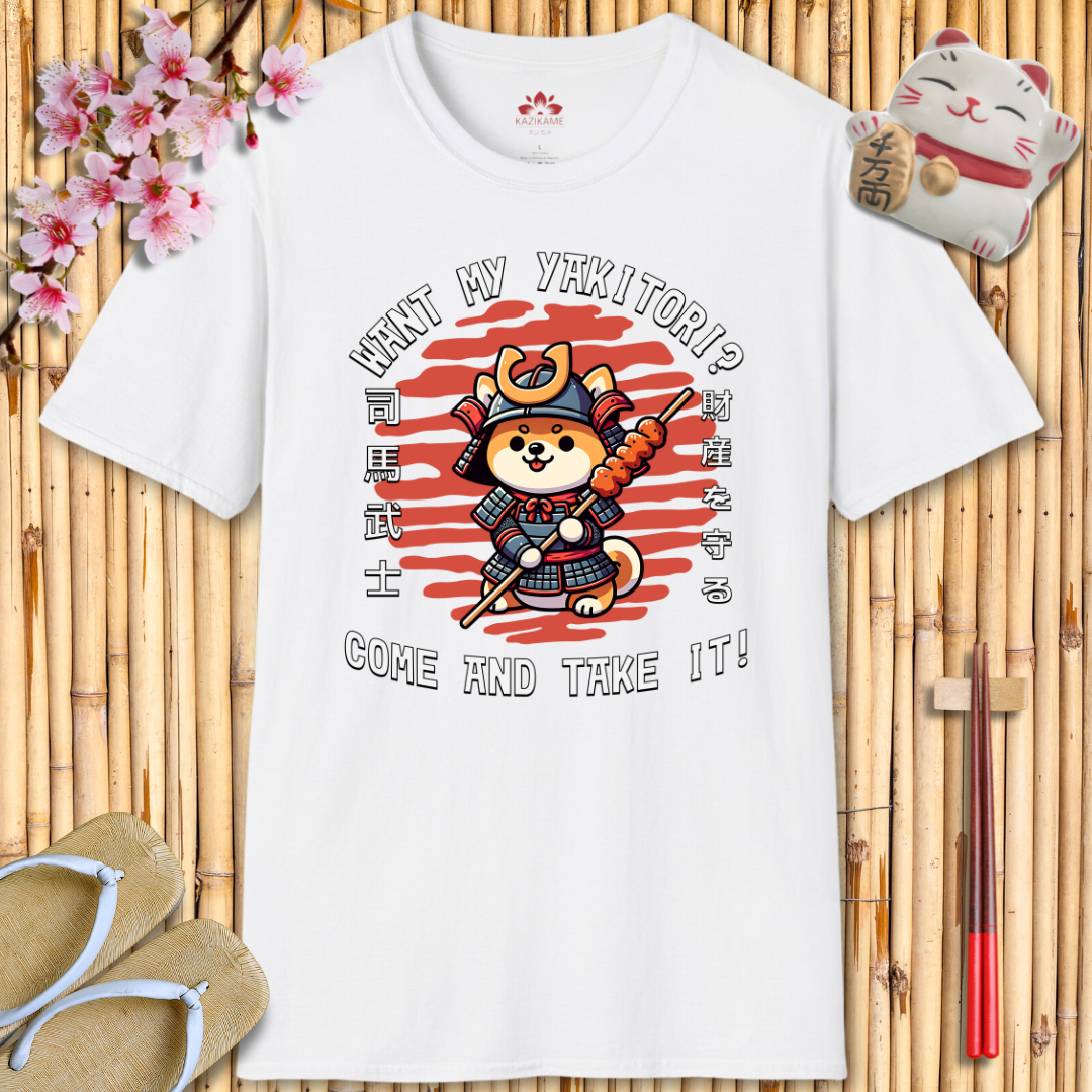 Samuraï Paws Unisex Softstyle T-Shirt