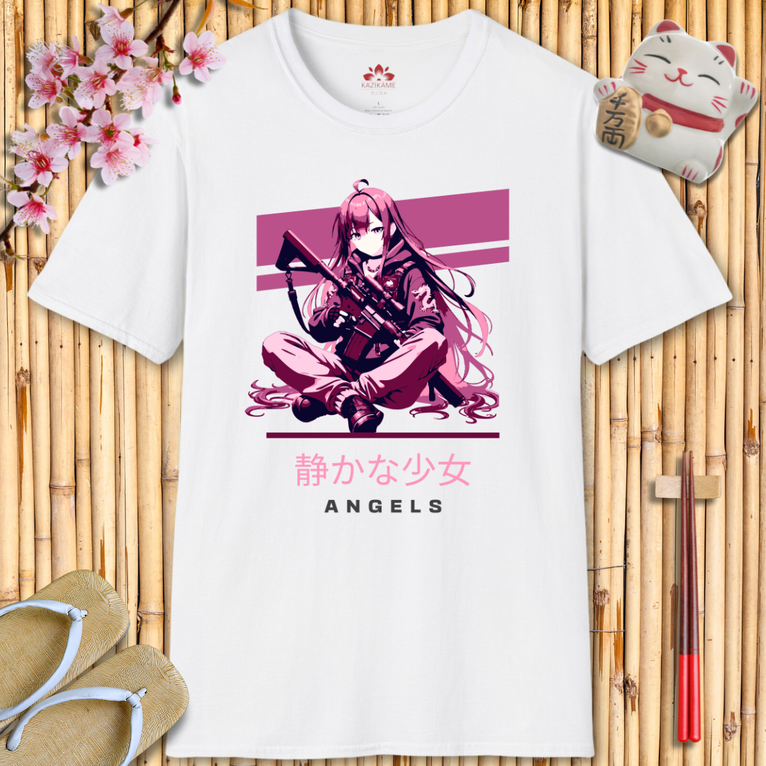 Angels Pink Unisex Softstyle T-Shirt