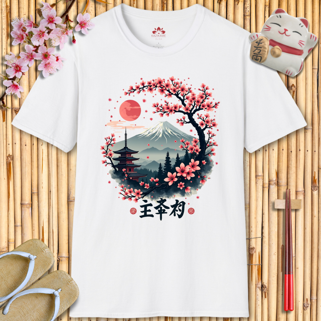 Serene Fuji Unisex Softstyle T-Shirt