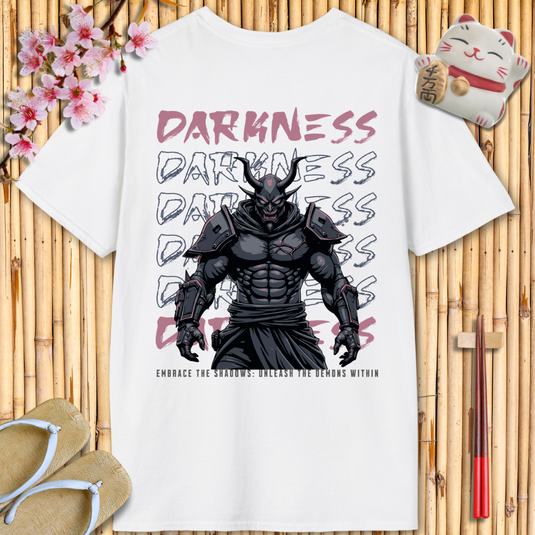 Darkness Pink Back Unisex Softstyle T-Shirt