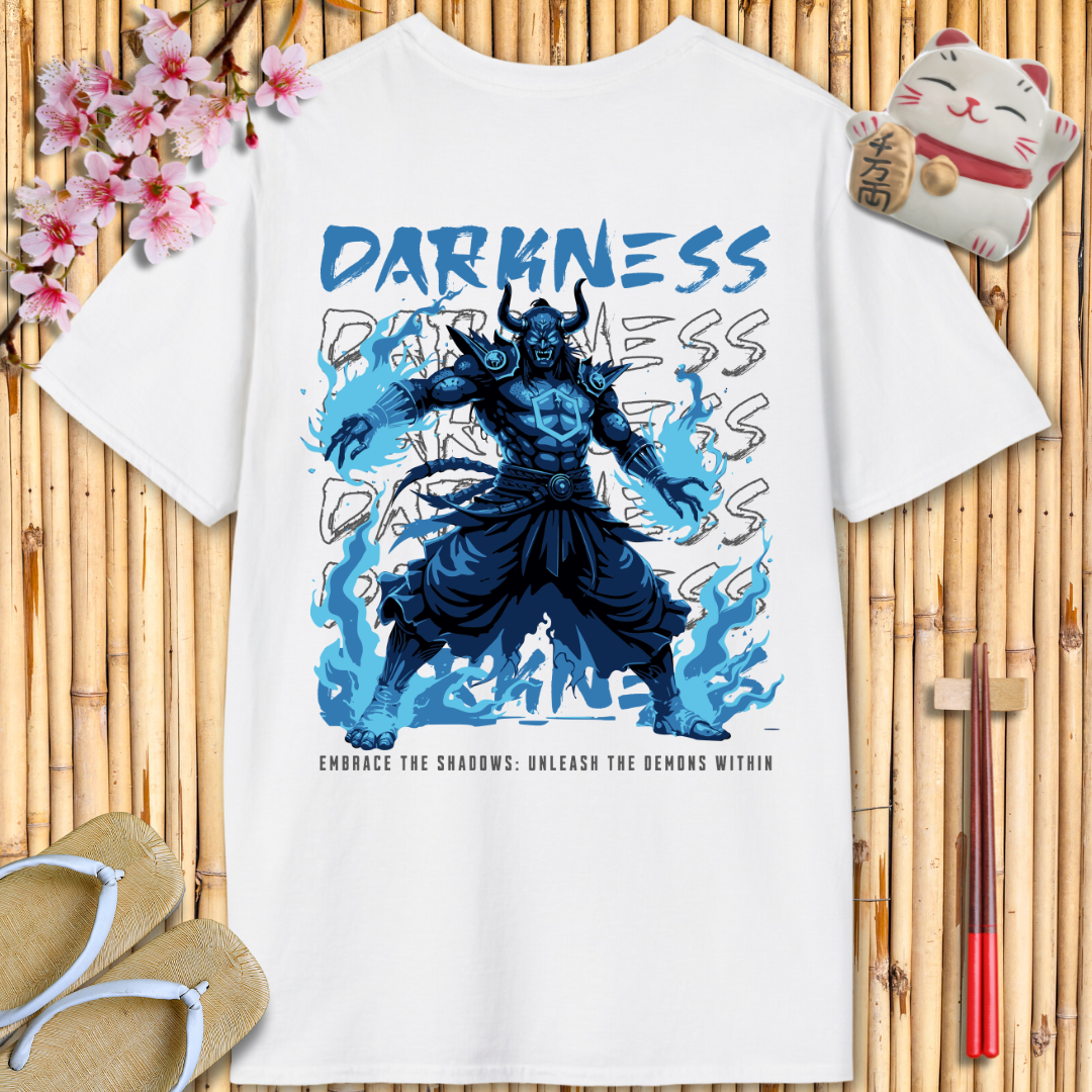 Darkness Blue Back Unisex Softstyle T-Shirt