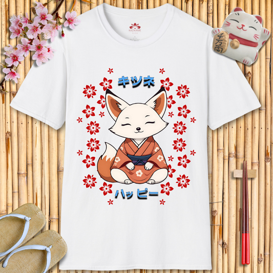 Zen Kitsune Unisex Softstyle T-Shirt