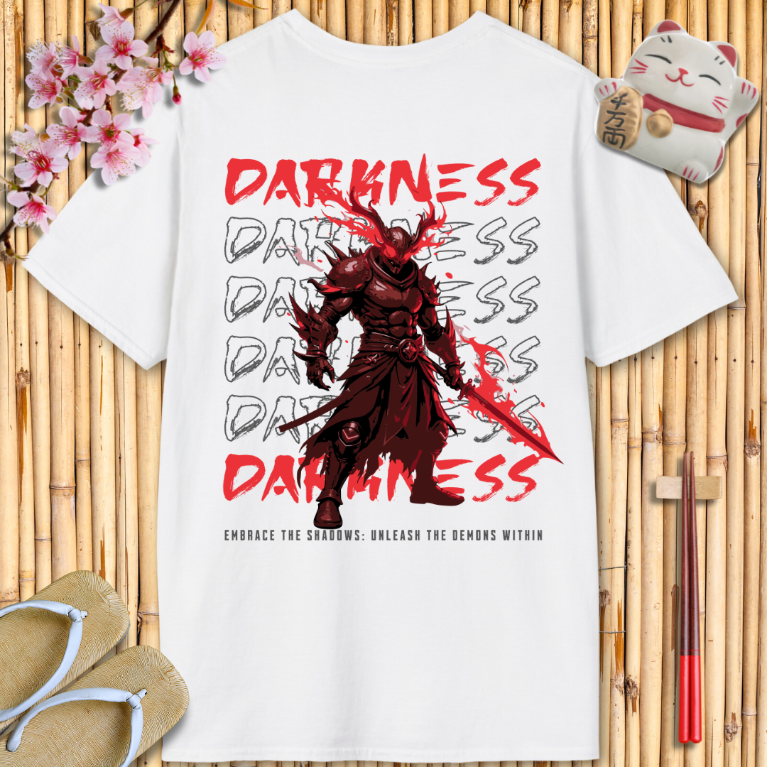 Darkness Red Back Unisex Softstyle T-Shirt