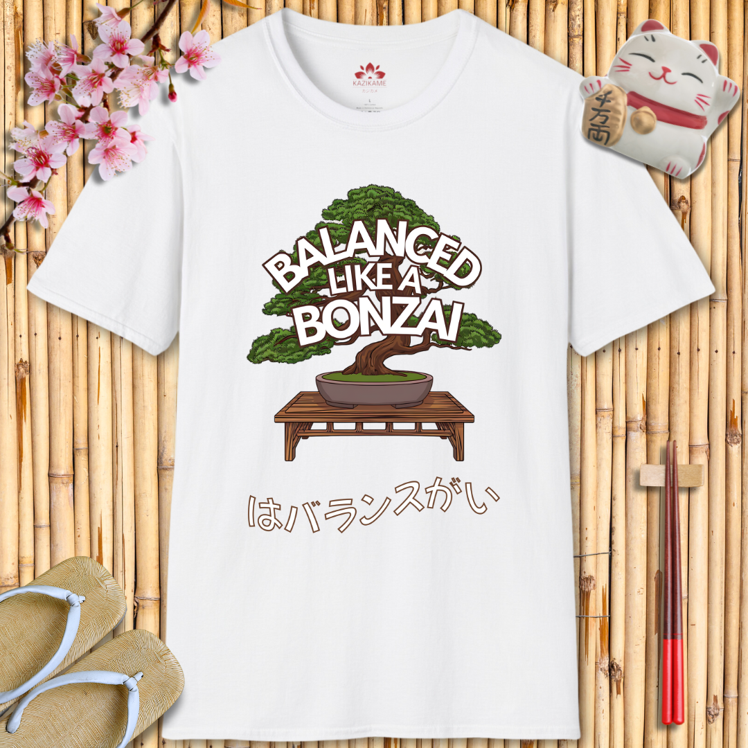 Balanced like a Bonzai Unisex Softstyle T-Shirt