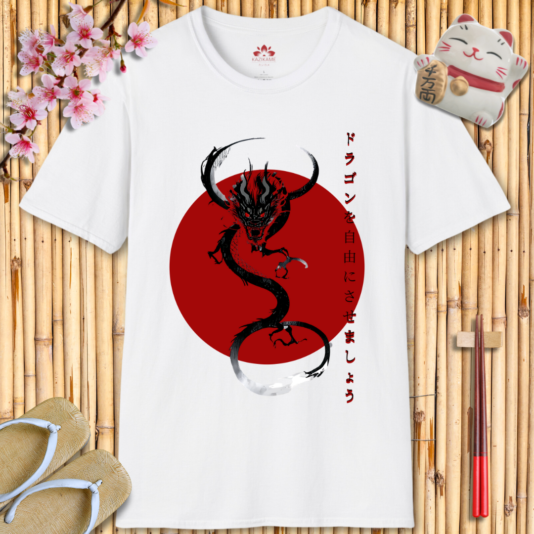 Traditional Dragon Unisex Softstyle T-Shirt