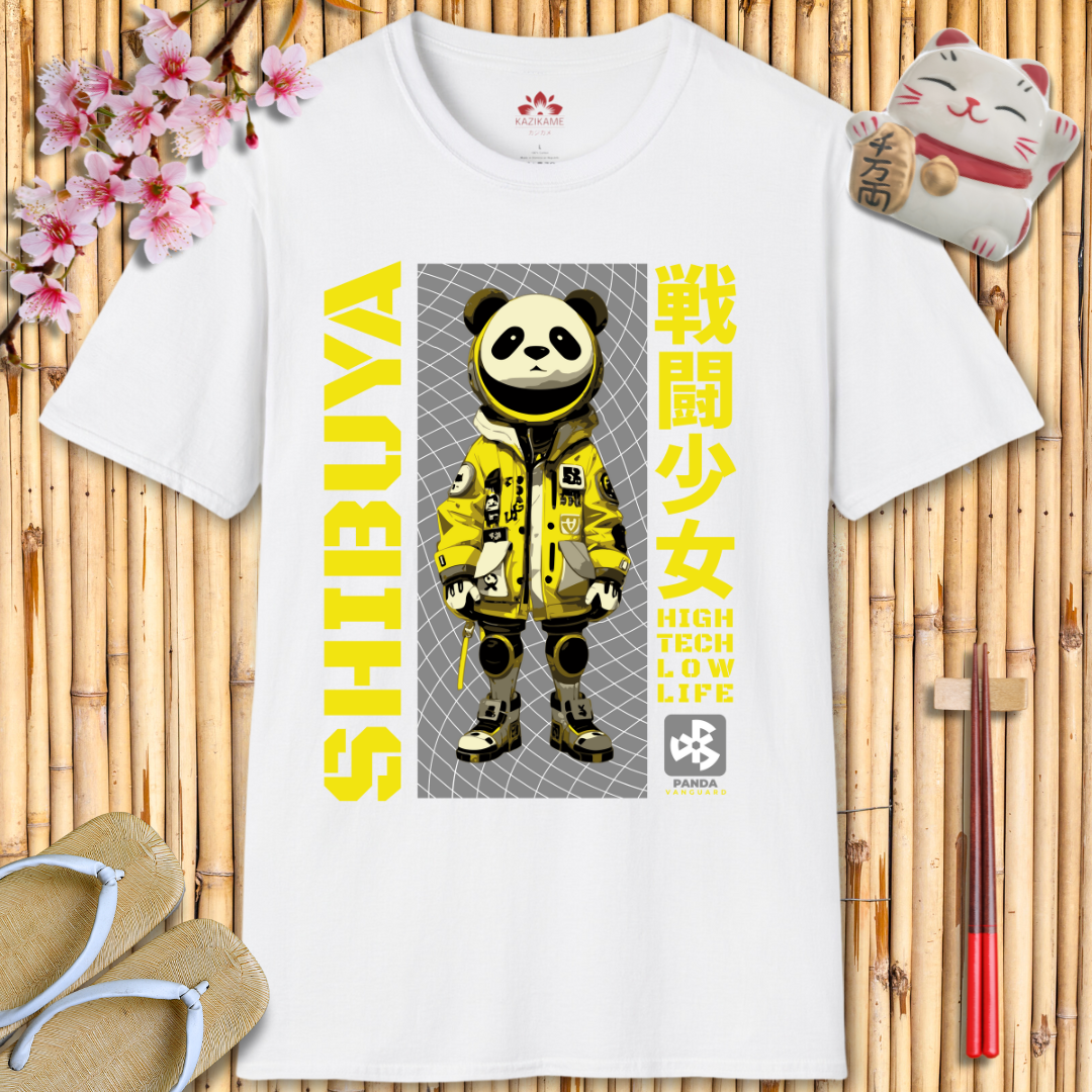 Shibuya Yellow Unisex Softstyle T-Shirt