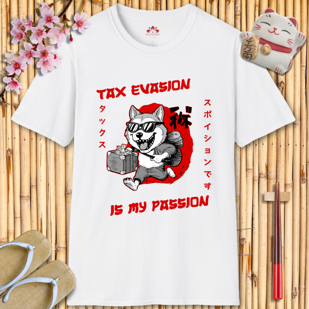 Tax Evasion Unisex Softstyle T-Shirt