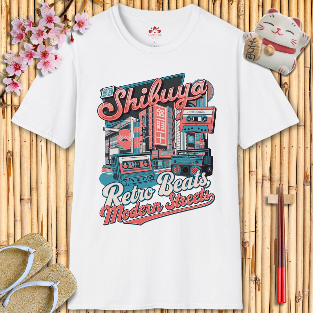 CityPop Shibuya Unisex Softstyle T-Shirt