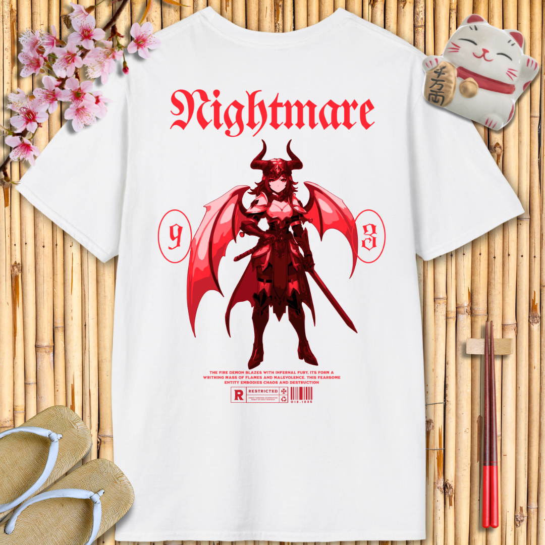 Nightmare Red Unisex Softstyle T-Shirt