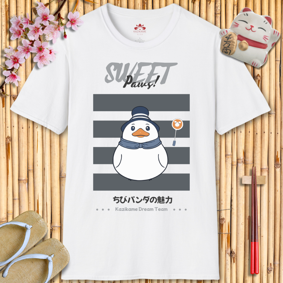 Sweet Paws Penguin Unisex Softstyle T-Shirt