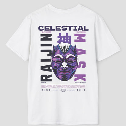 Celestial Raijin Mask T-Shirt