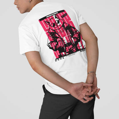 Neon Paws Back T-Shirt